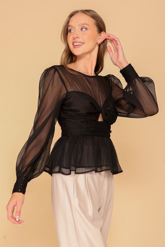 Sheer Days Blouse