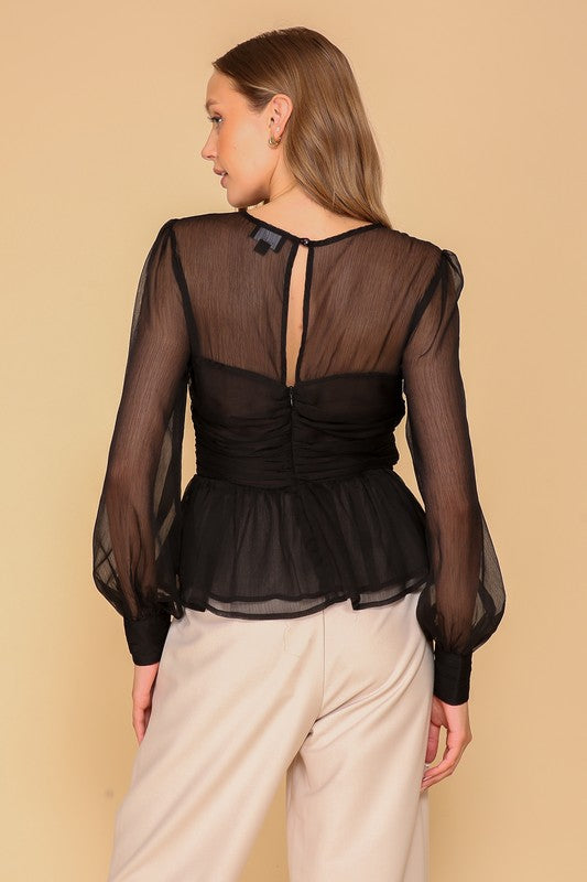 Sheer Days Blouse