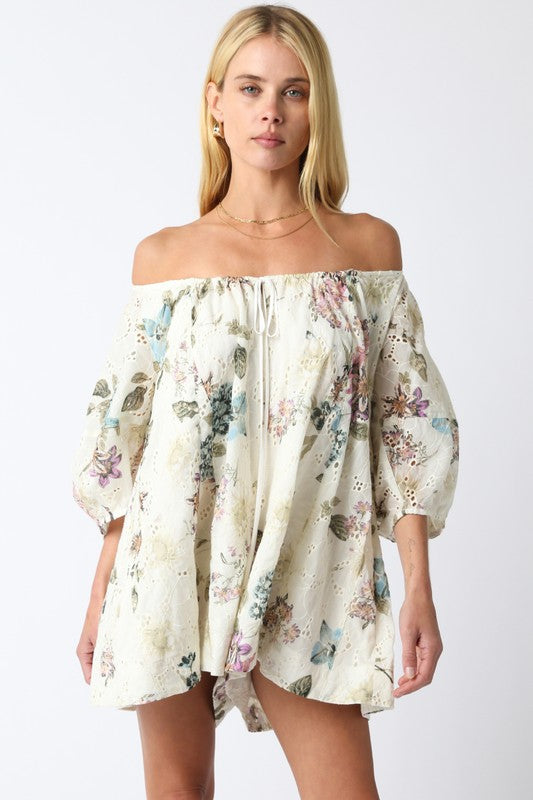 Pressed Petals Romper