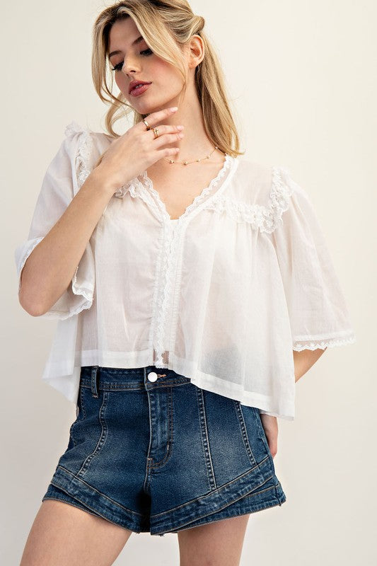 Flower Girl Top