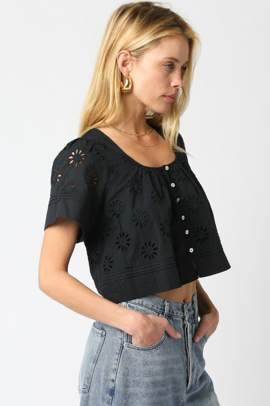 The Night Bloom Top