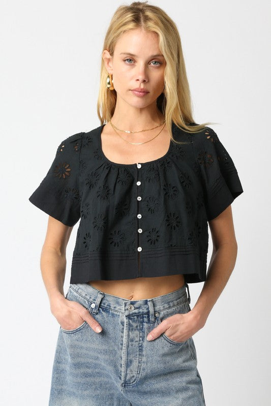 The Night Bloom Top